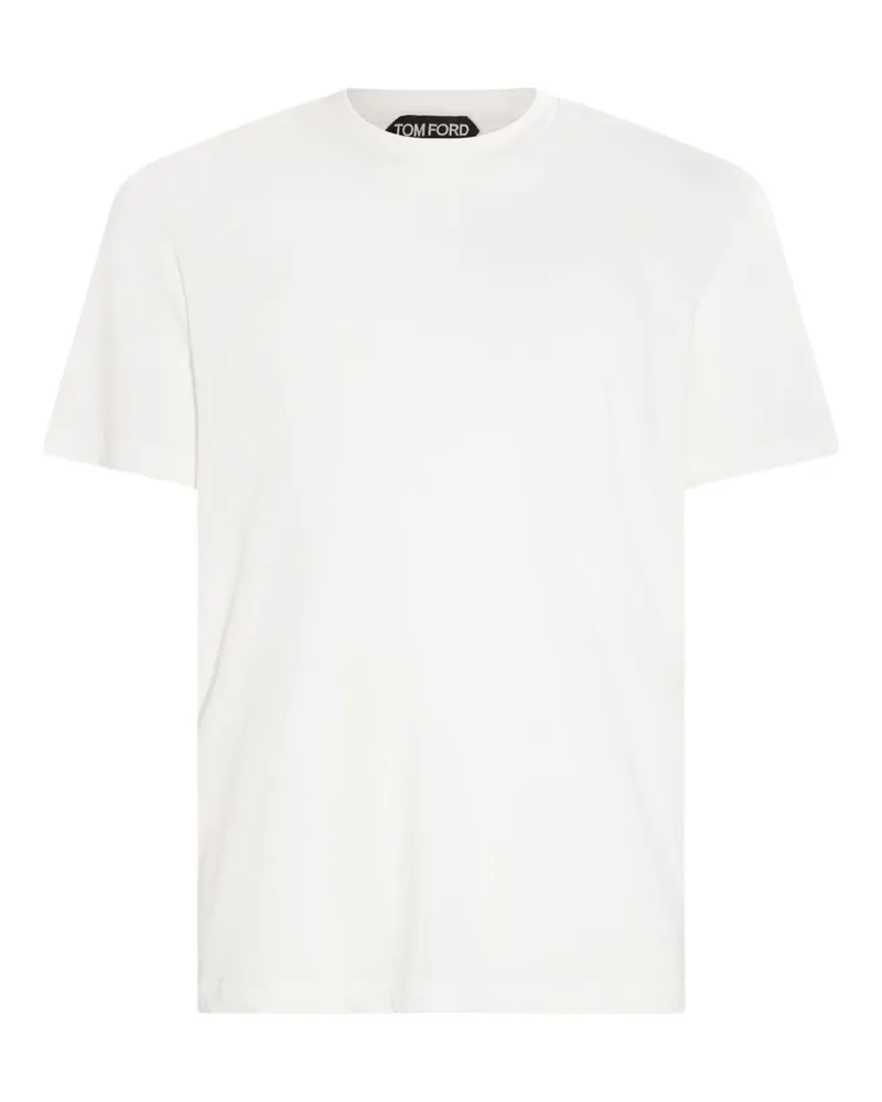 Tom Ford Cotton Misch -T -Shirt White
