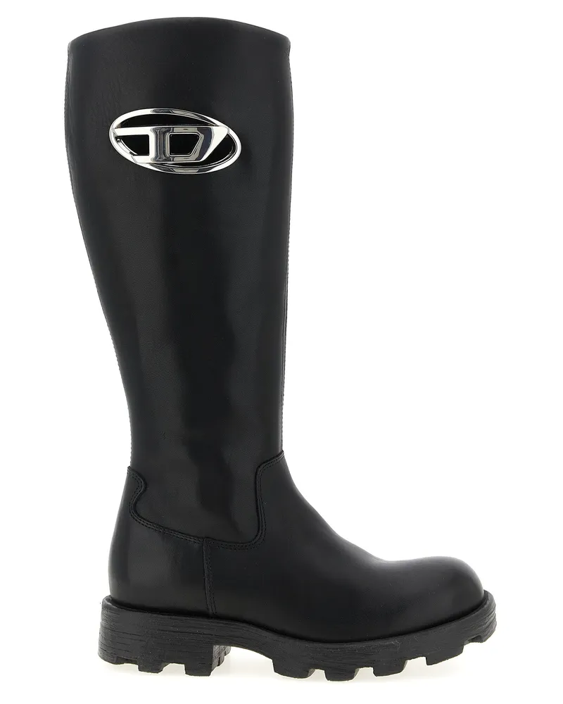 Diesel D Hammer' Stiefel Black