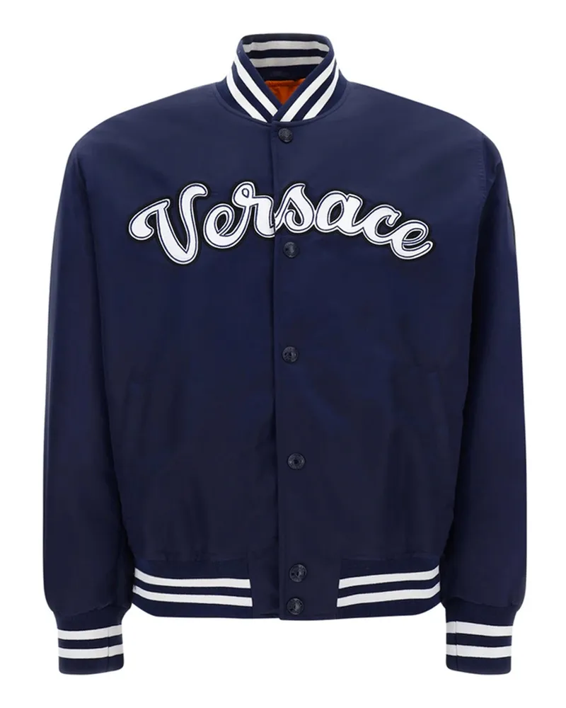 Versace Versace Bomberjacke Blau