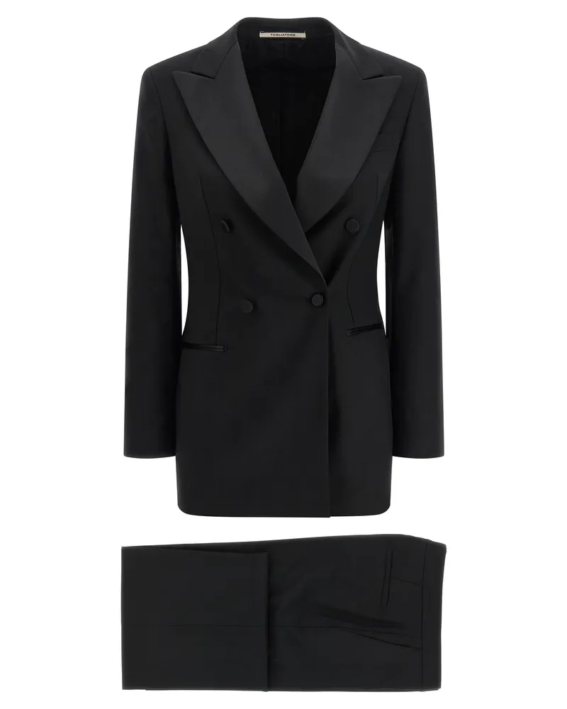 Tagliatore Clarita' Tuxedo -Kleid Black