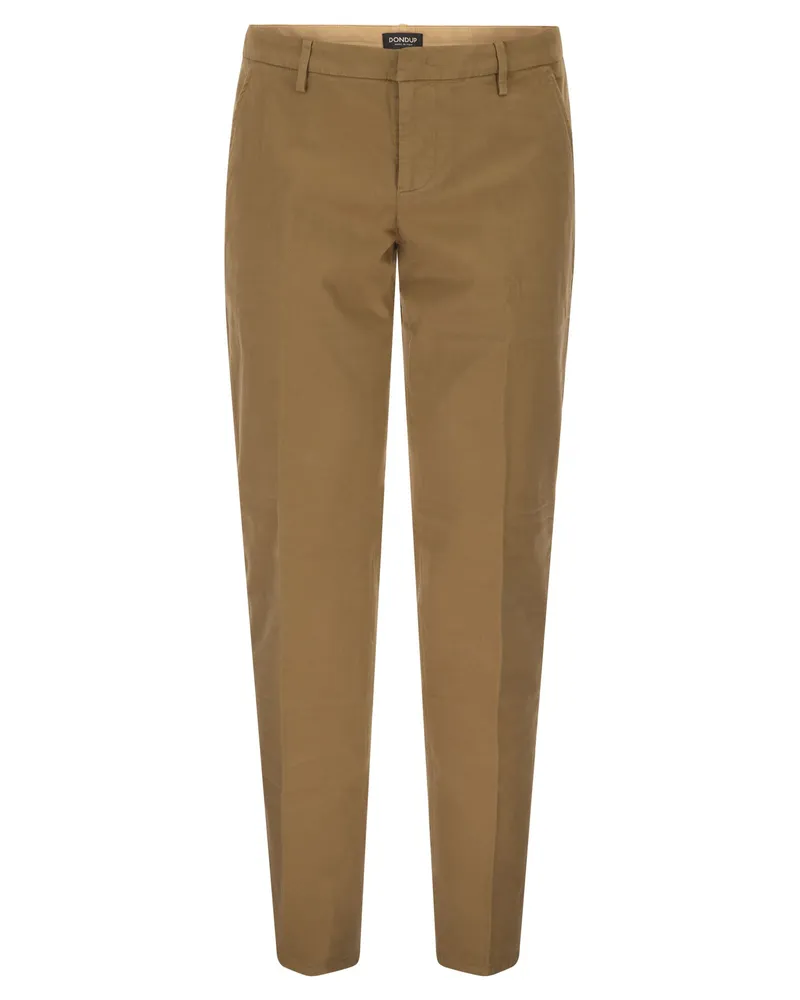 Dondup Spiritissimo Reguläre Chinohose aus Gabardine Light