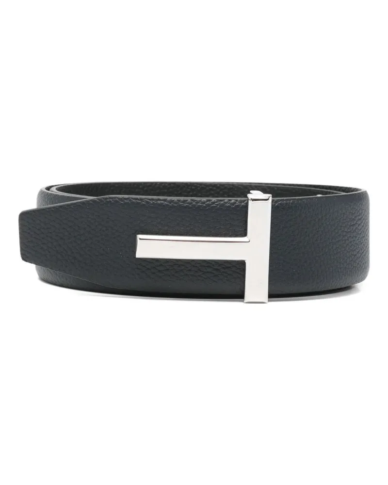 Tom Ford Wendegürtel aus Leder Blue