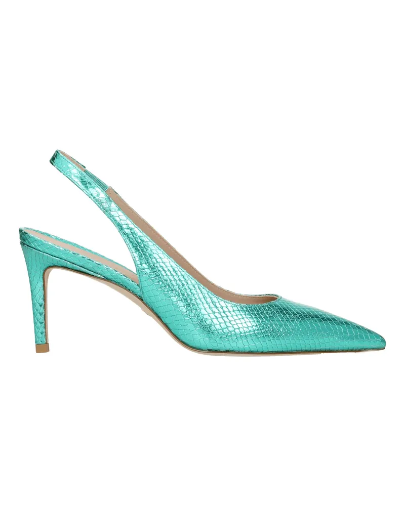 Stuart Weitzman Frauen 's Sandalen Ledergrün/Wasser -