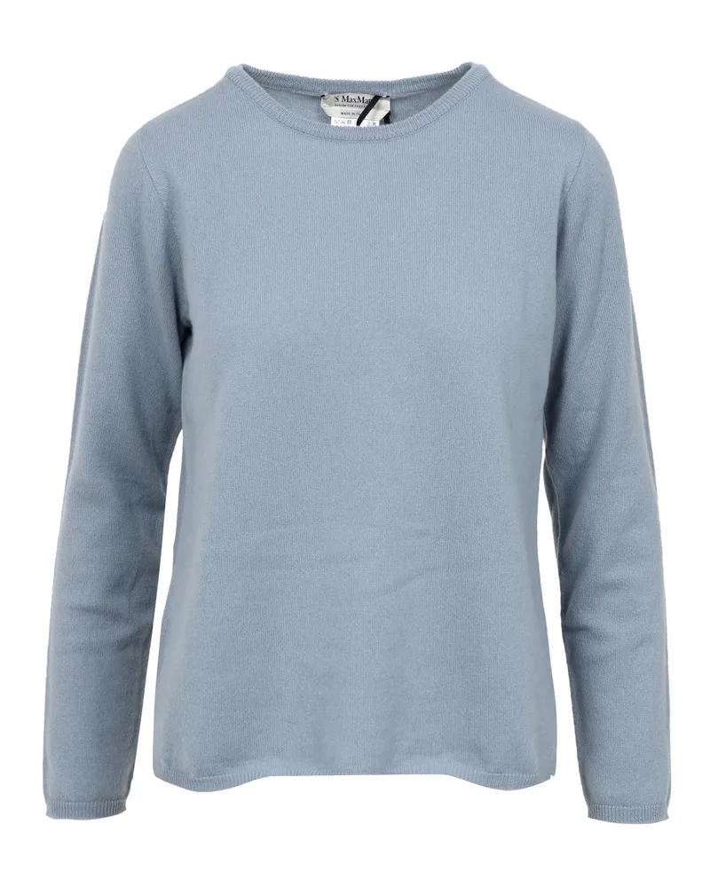 Max Mara Pullover hellblau Light