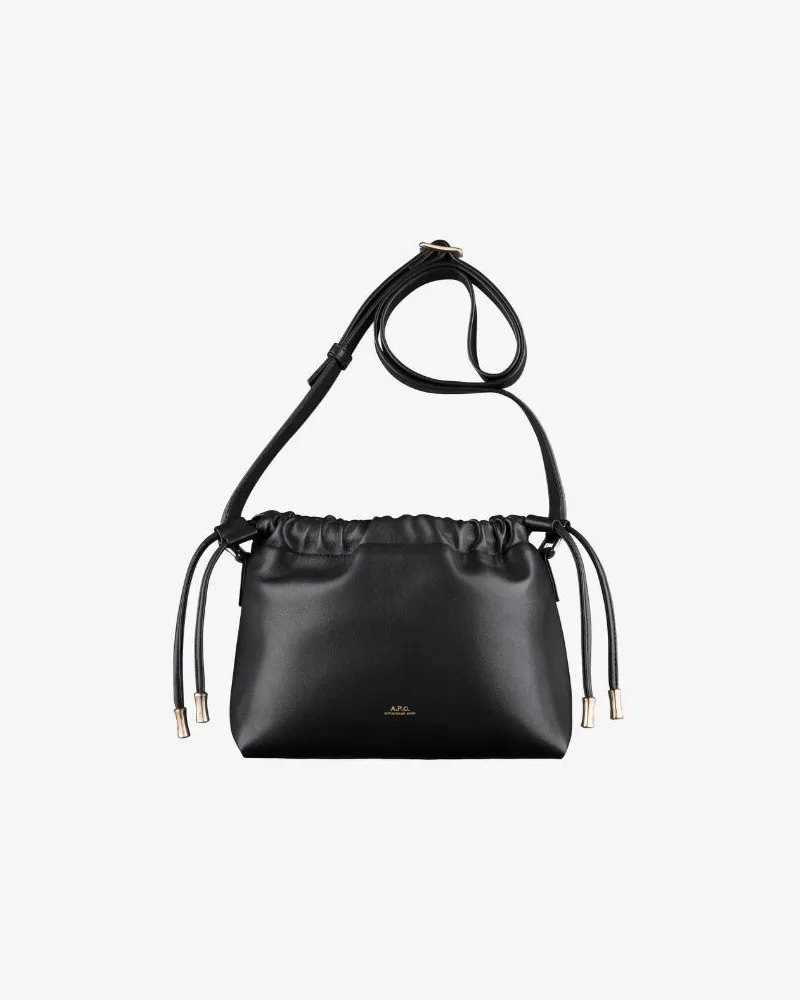 A.P.C. Ninon Mini-Tasche Black