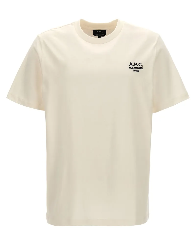 A.P.C. Standard Rue Madame' T -Shirt Weiß