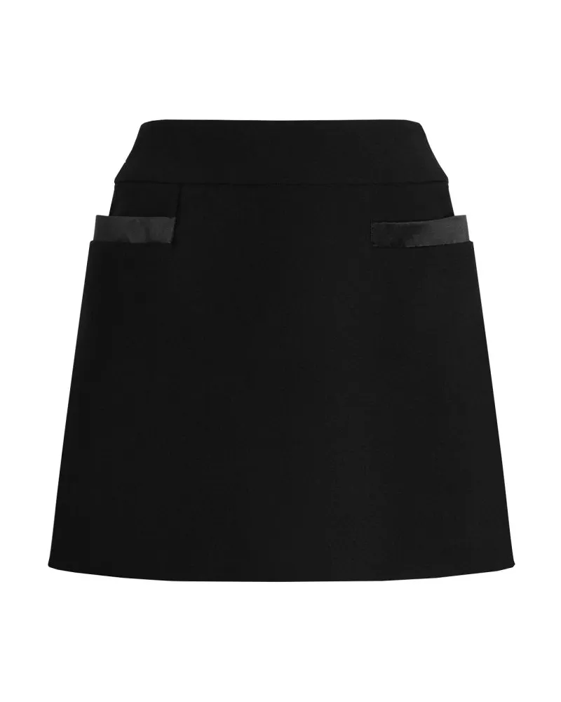 Dolce & Gabbana Double Crepe Basque Rock Black