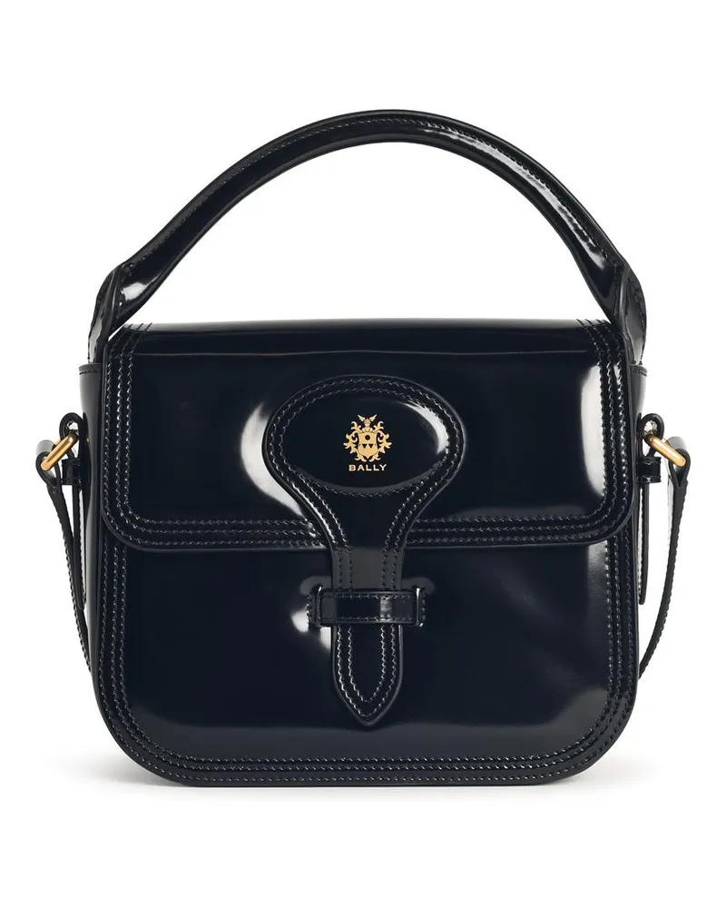 Bally Beckett' Black Lear Mini -Tasche Black
