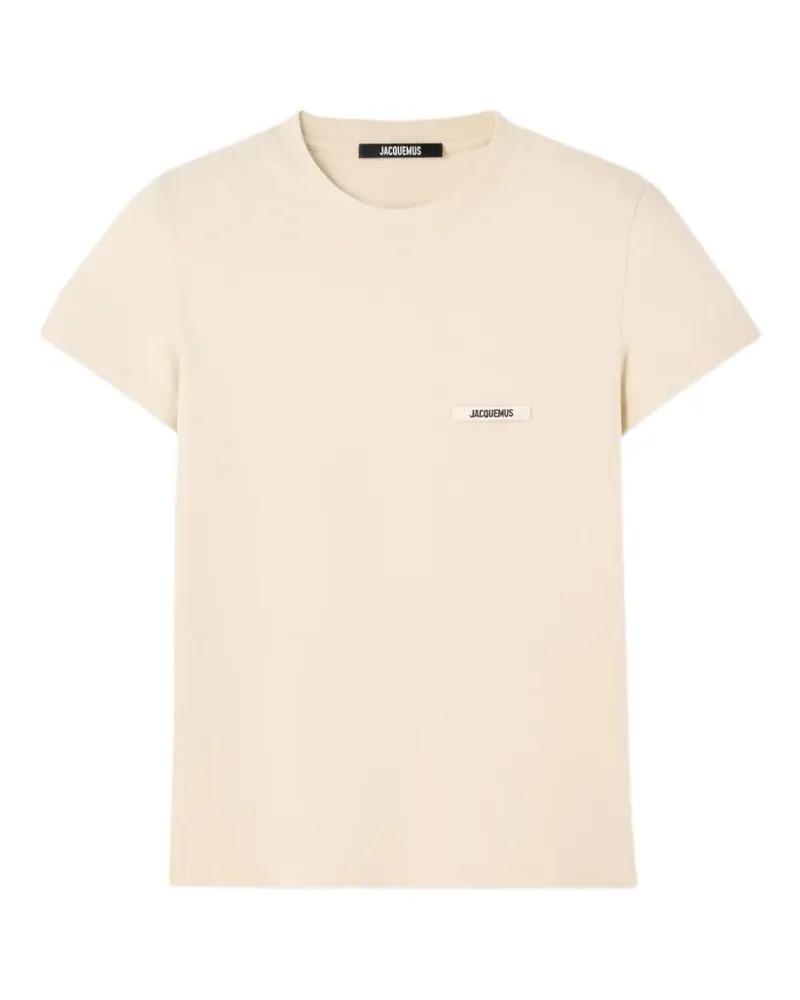 Jacquemus Baumwoll -T -Shirt White