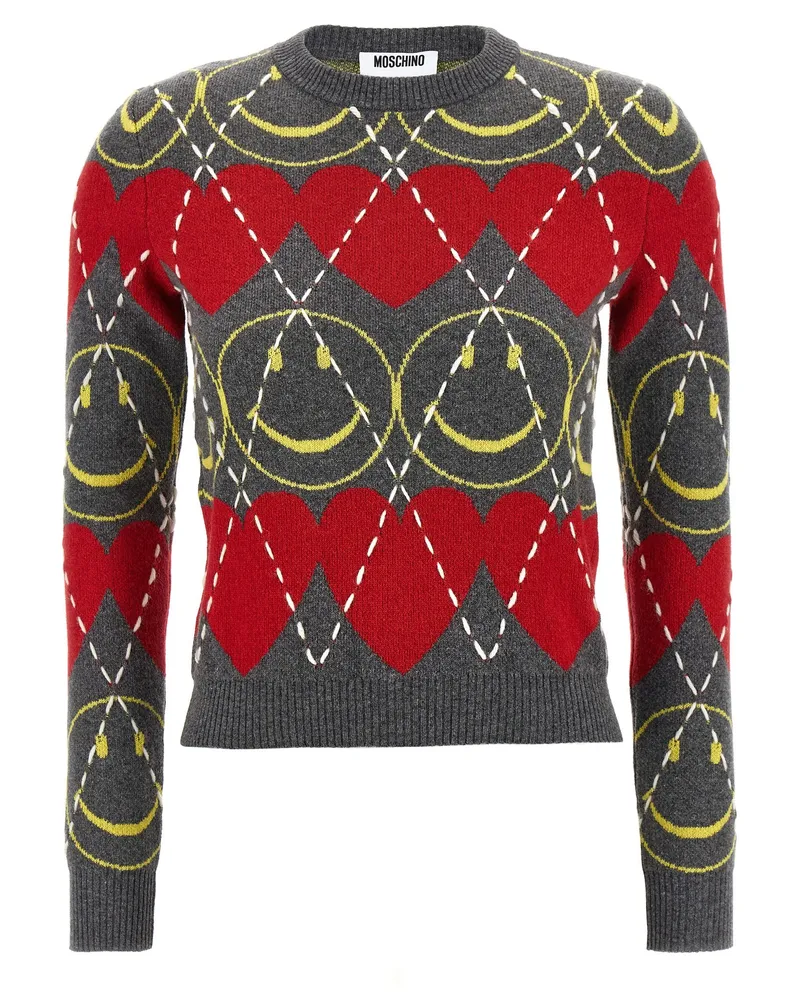 Moschino Smiley' Pullover Multicolor