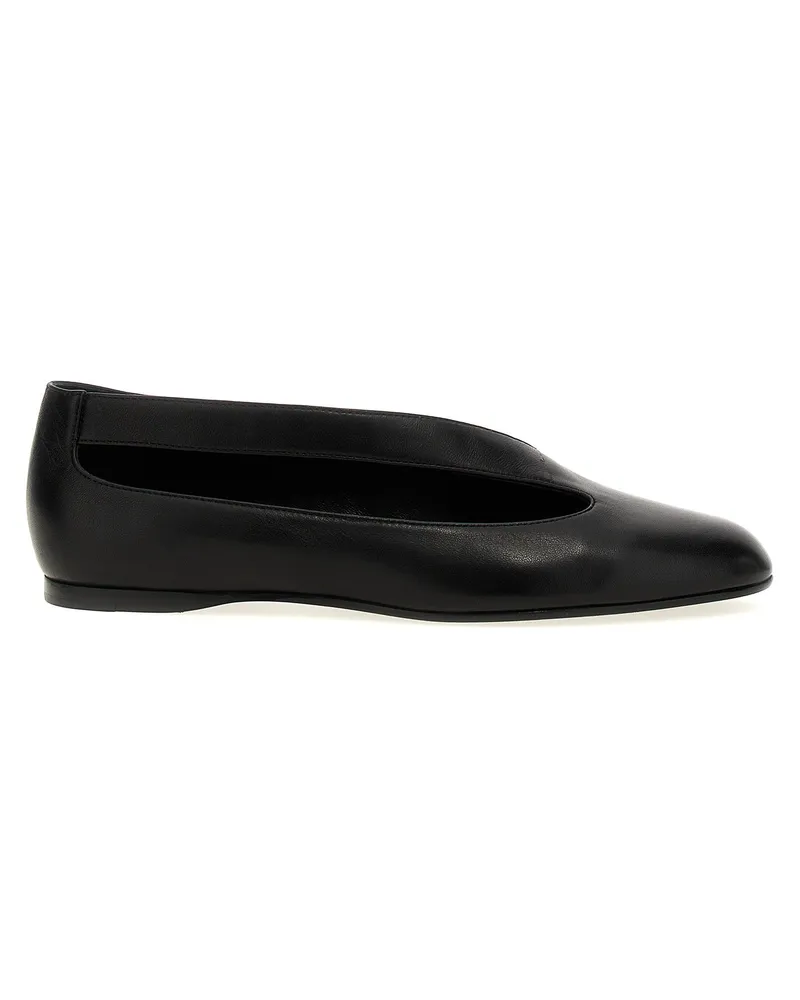 KHAITE Diana' Ballet Flats Black