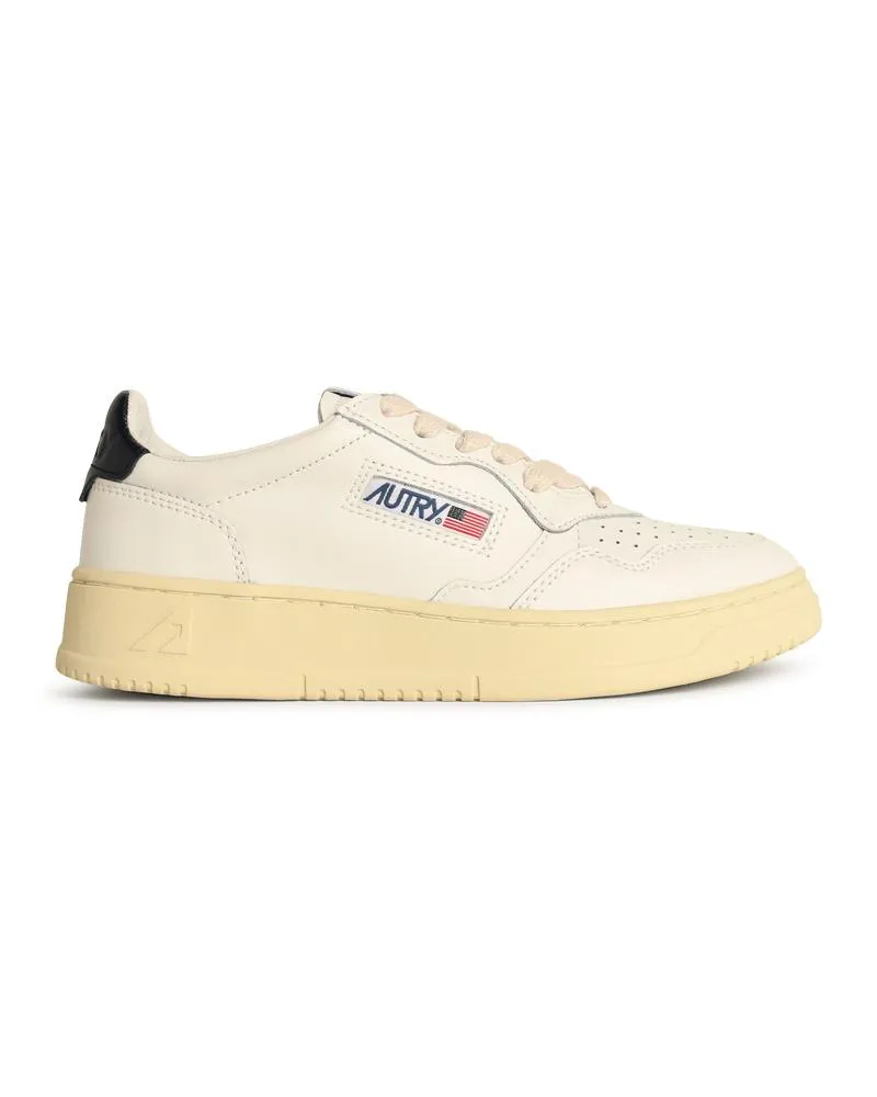 AUTRY White Lear Medalist Sneakers White