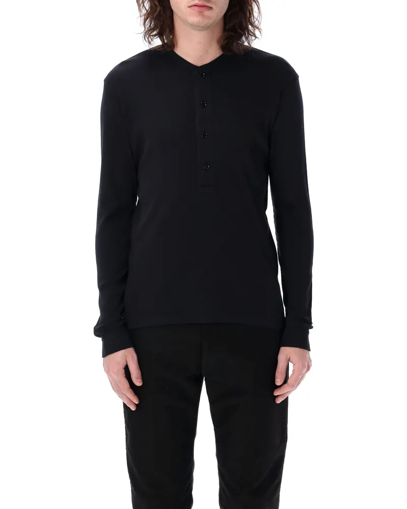 Tom Ford T -Shirts und Polos schwarz Black