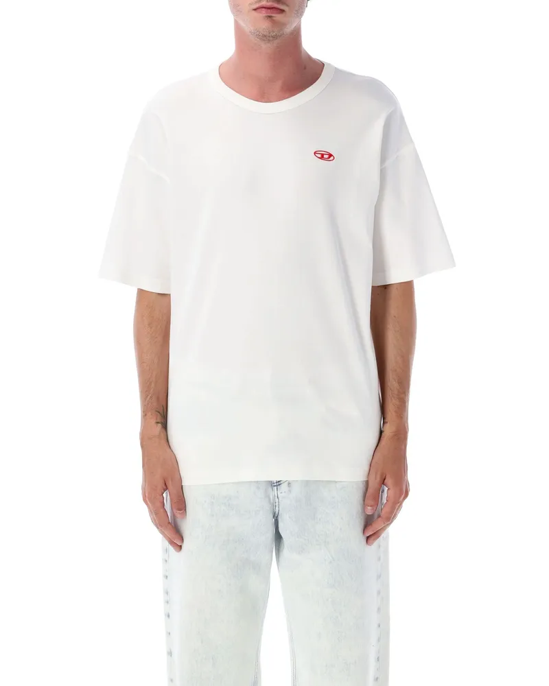 Diesel T -Shirts und Polos weiß White