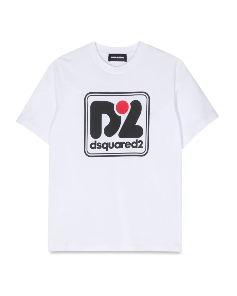 Dsquared2 Slouch fit T -Shirt White