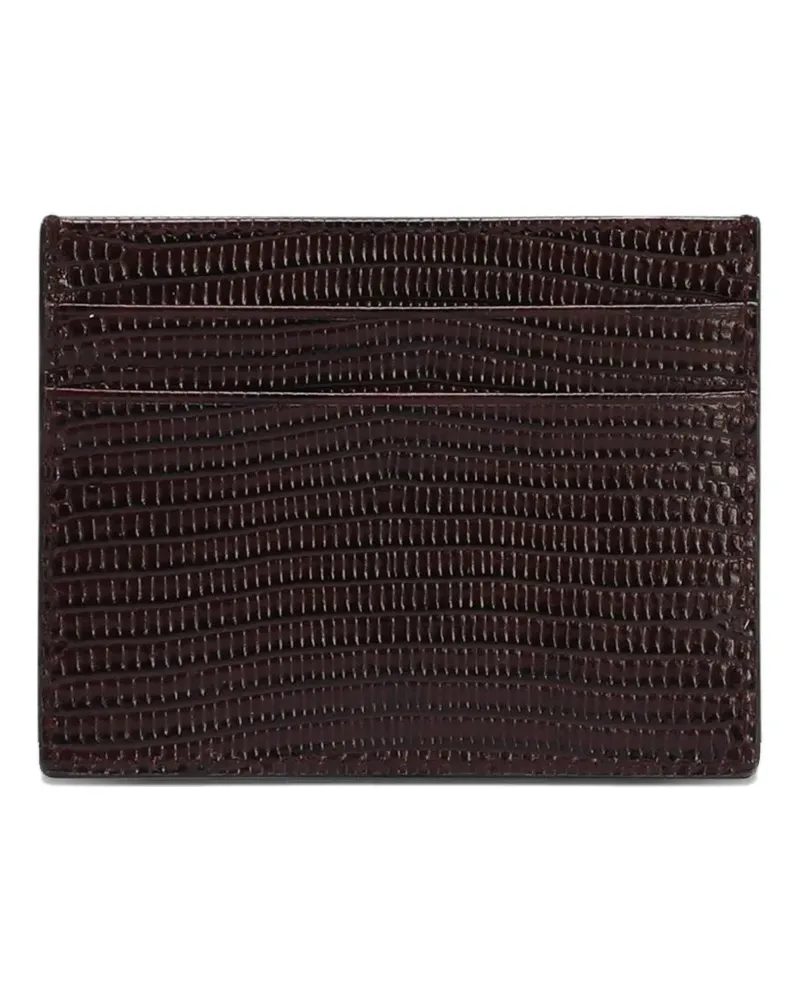 Dolce & Gabbana Kartenhalter mit Logo Plaque 80342