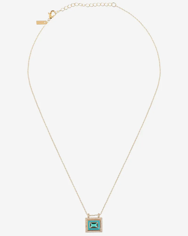 MYA BAY El Paso Türkis Halskette Red