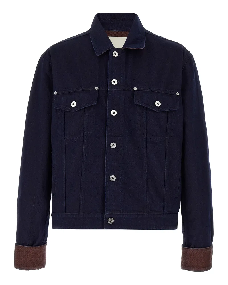 J.W.Anderson Turn Up Up Up Up' Jacke Blue