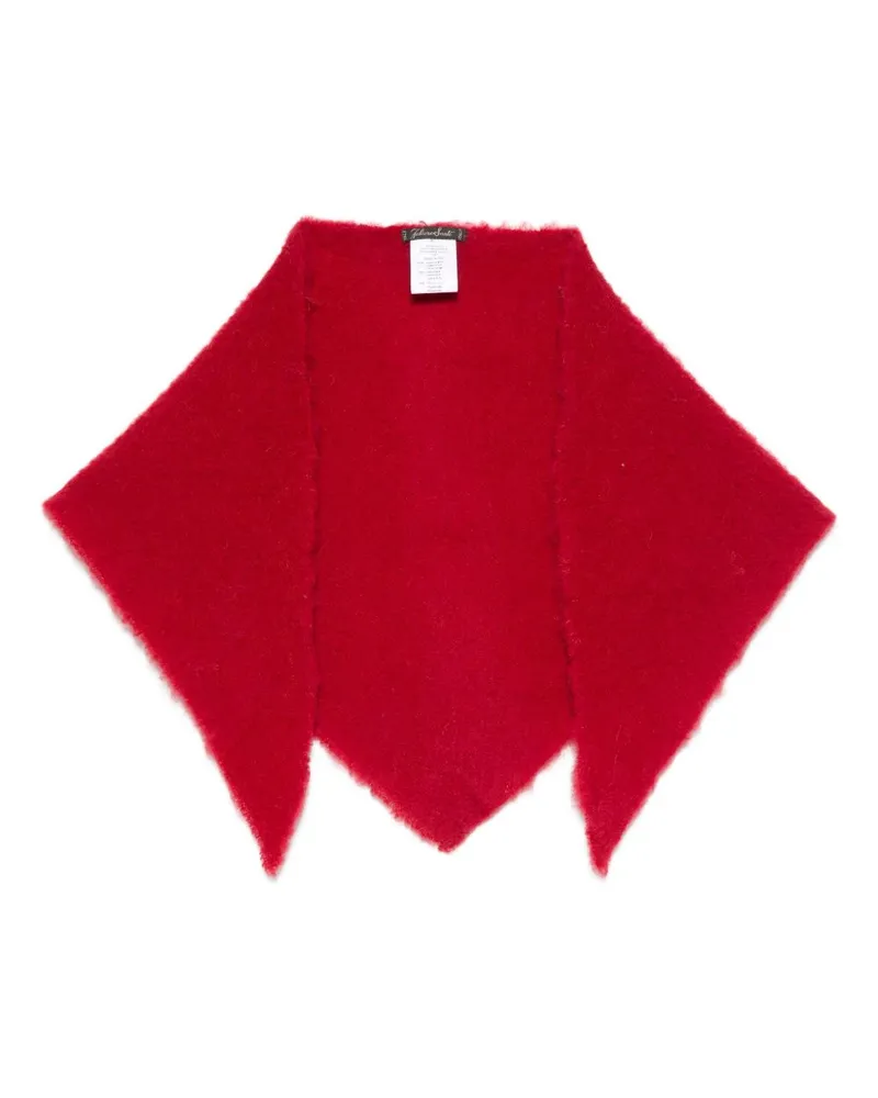 Faliero Sarti Kat Foulard aus Wolle und Kaschmir Red