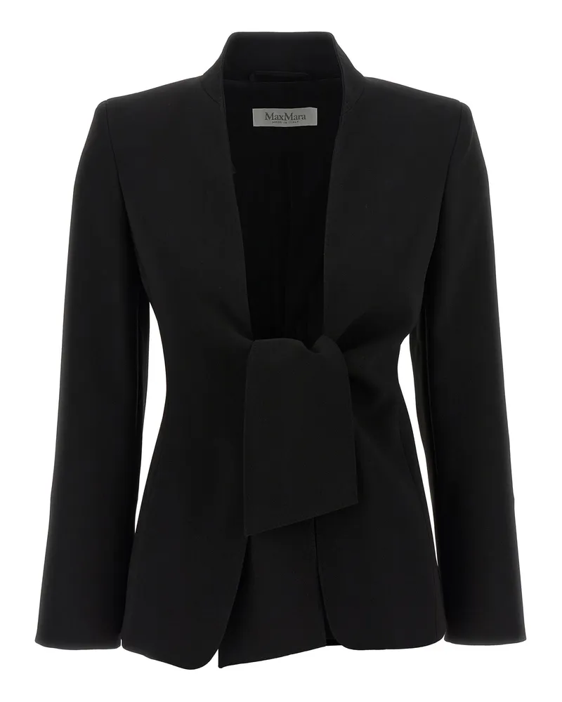 Max Mara Ghiotto' Blazer Black