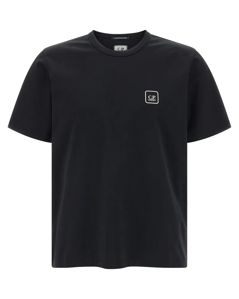 C.P. Company C.P. Firma 'The Metropolis Series' T -Shirt Black
