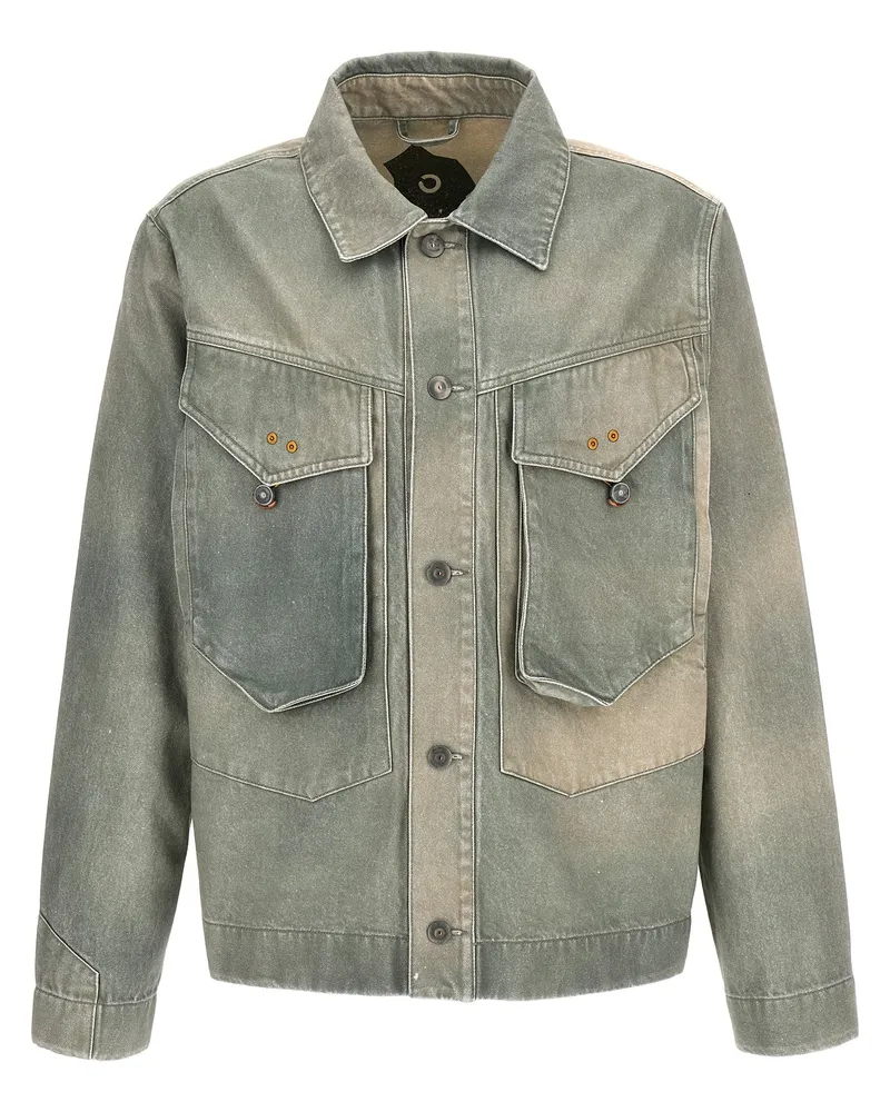 Objects IV Life Objekte IV Leben 'traditioneller Denim' Jacke Green