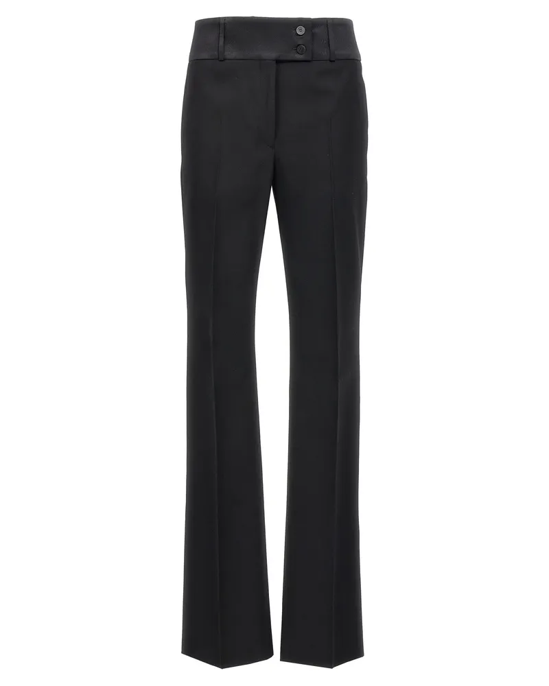 Ferragamo Tuxedo Hosen Black