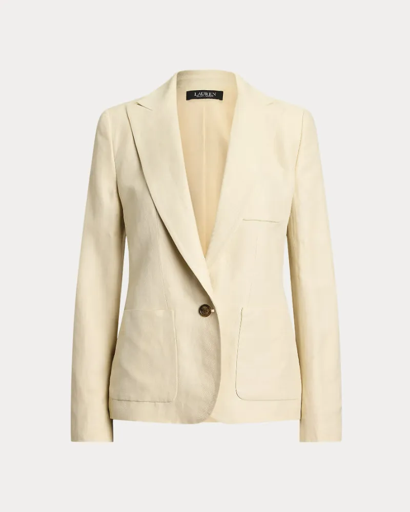 Ralph Lauren Blazer in Leinenmischung Beige