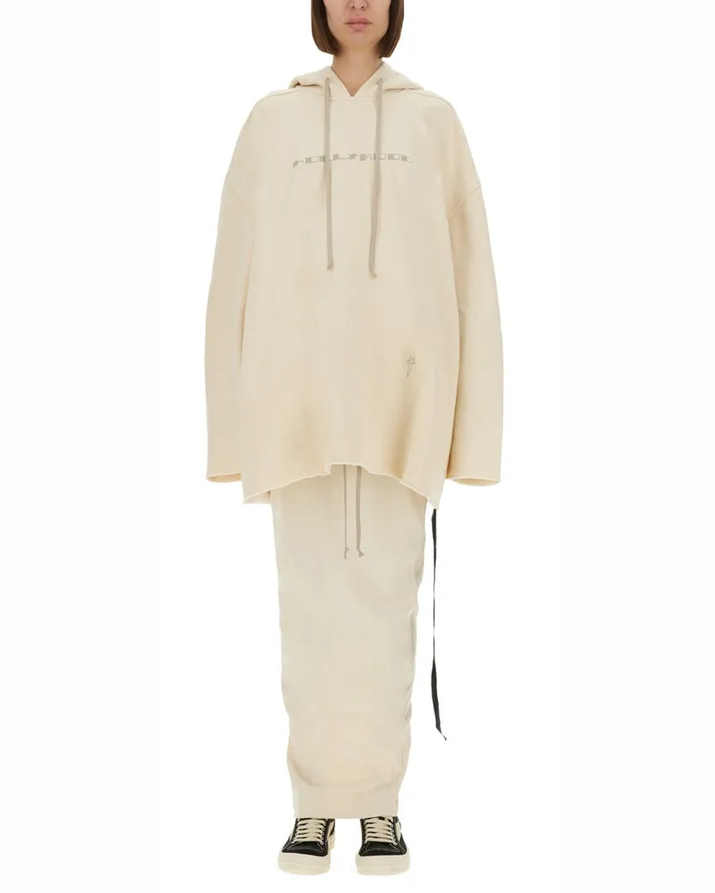 DRKSHDW by Rick Owens Peter" Sweatshirt Ivory