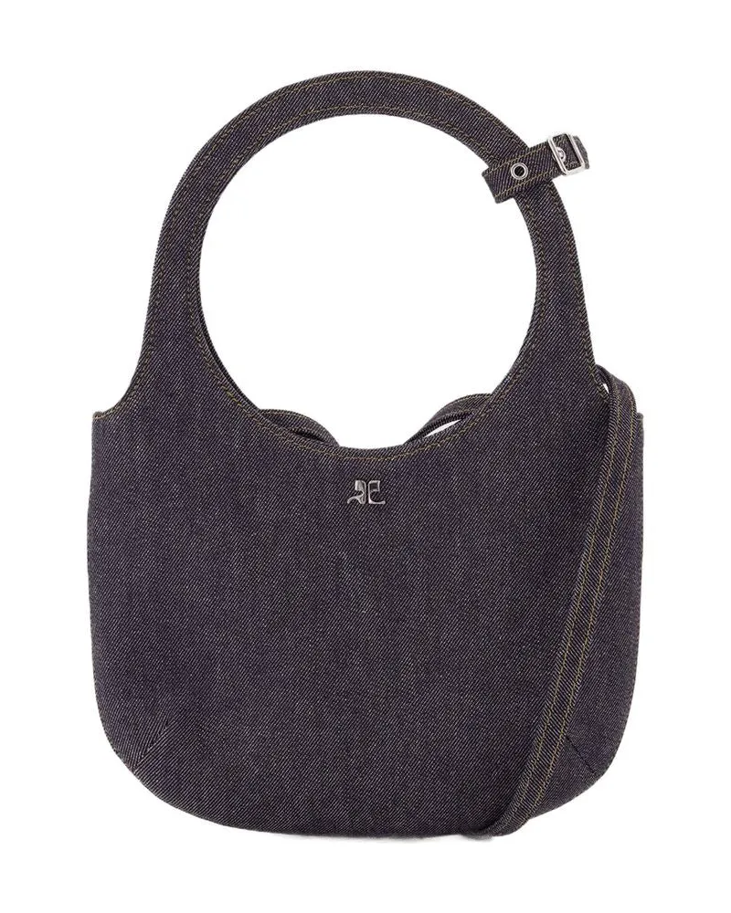 Courrèges Holy Crossbody Courreves Baumwollgrau Grau