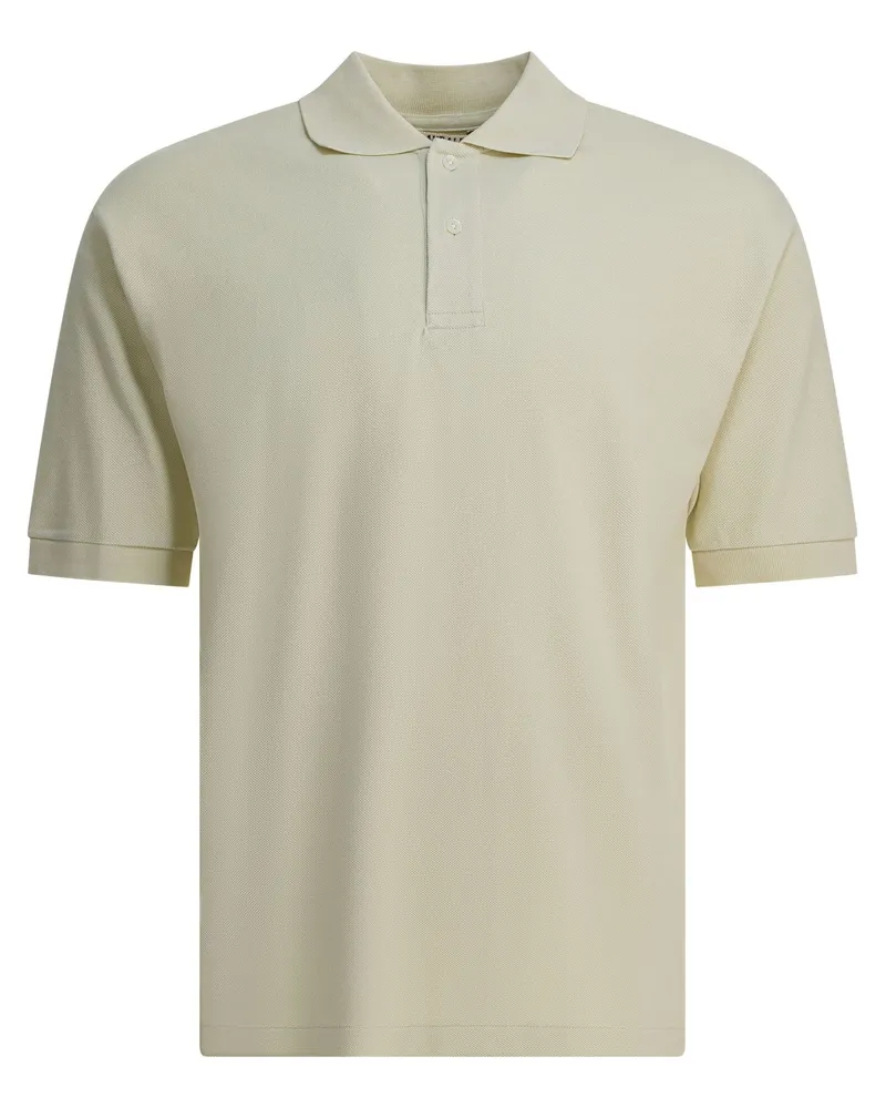 AURALEE Poloshirt aus schwerer Baumwolle Green