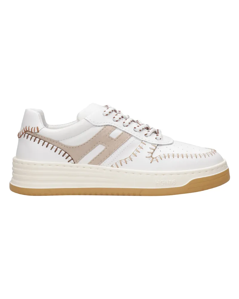 Hogan Turnschuhe Bianco+beige