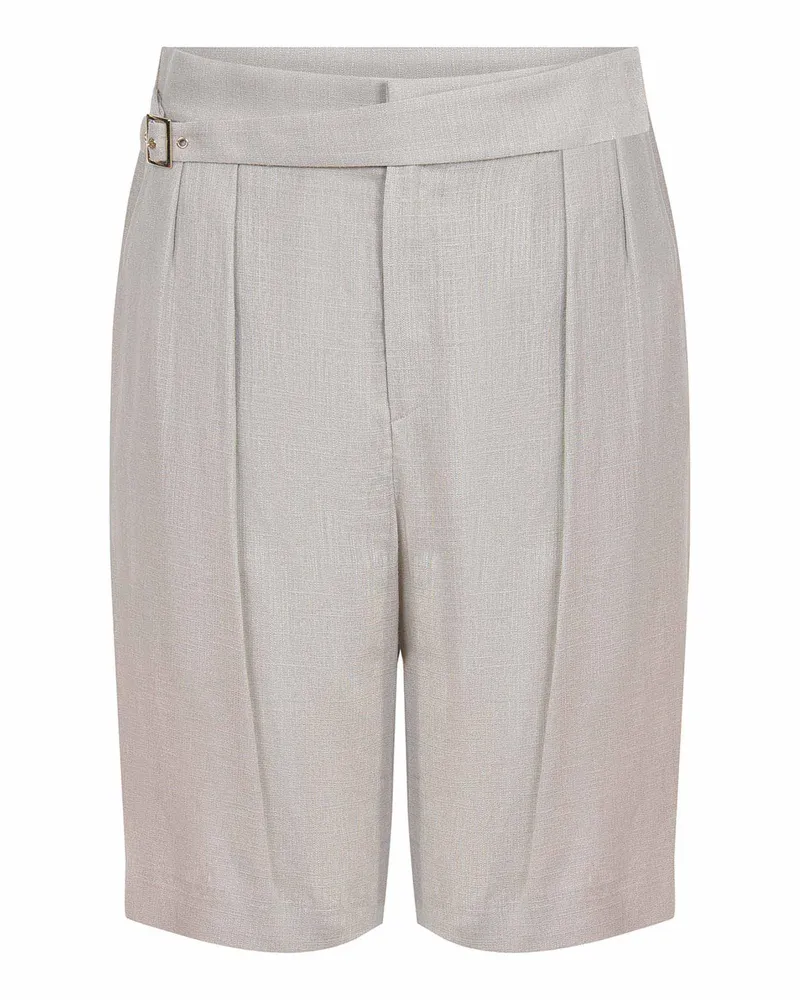 Herno Shorts aus einer Leinenmischung in Farbe Chantilly
