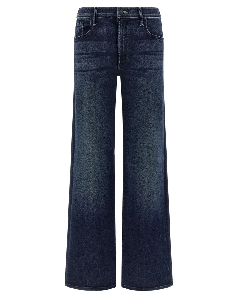 Mother Mutter 'The Mid Rise Maven Sneak' Jeans Blue