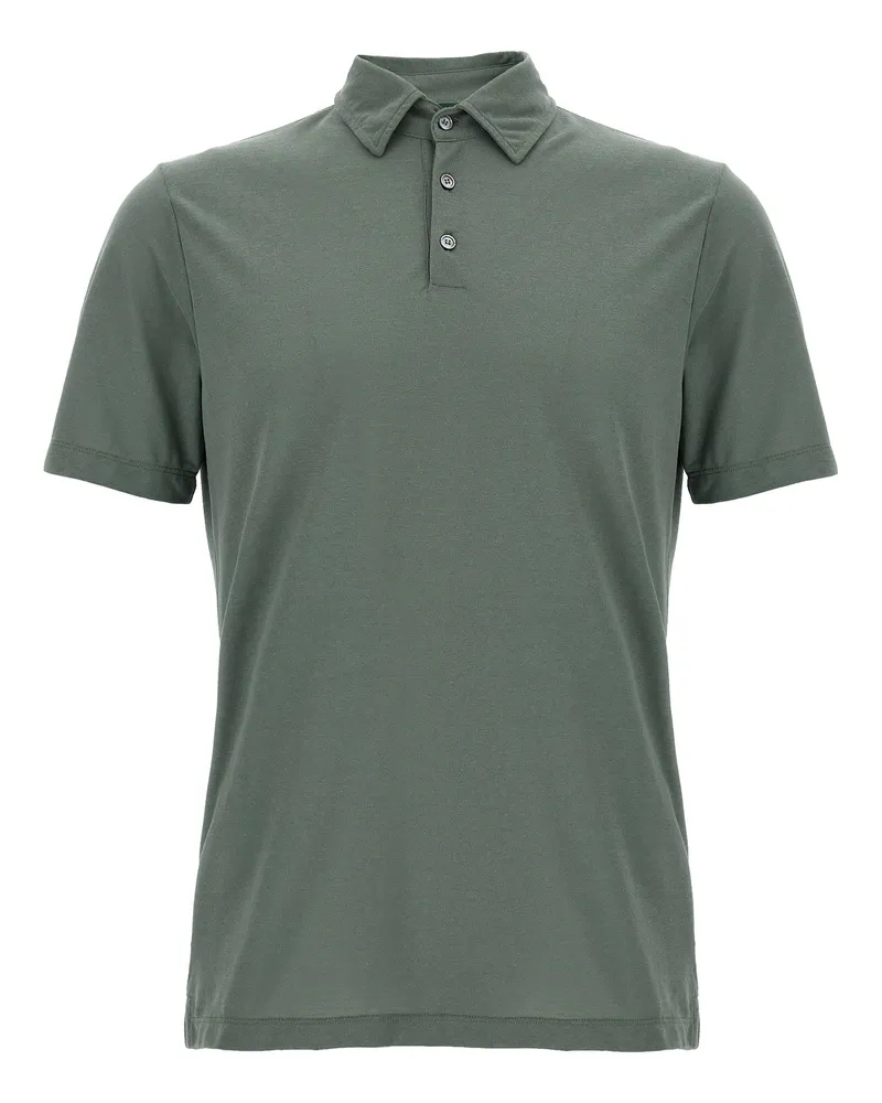 Zanone Ice Cotton' Polo -Hemd Green