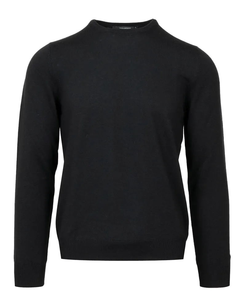 Tagliatore Pullover schwarz Black