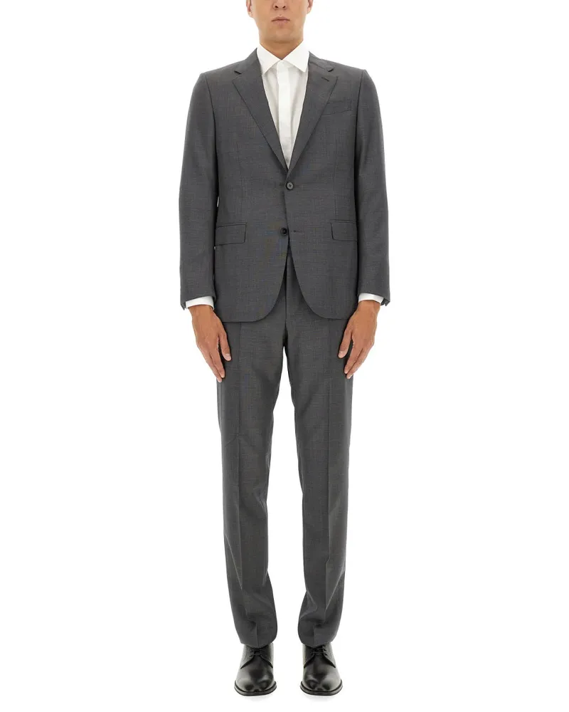 Ermenegildo Zegna Wollkleid Grey