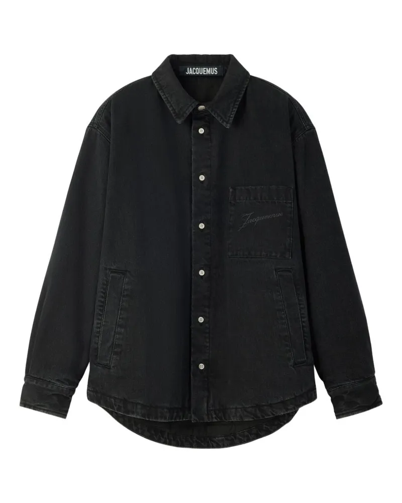 Jacquemus la Chemise Boulanger Hemd Black