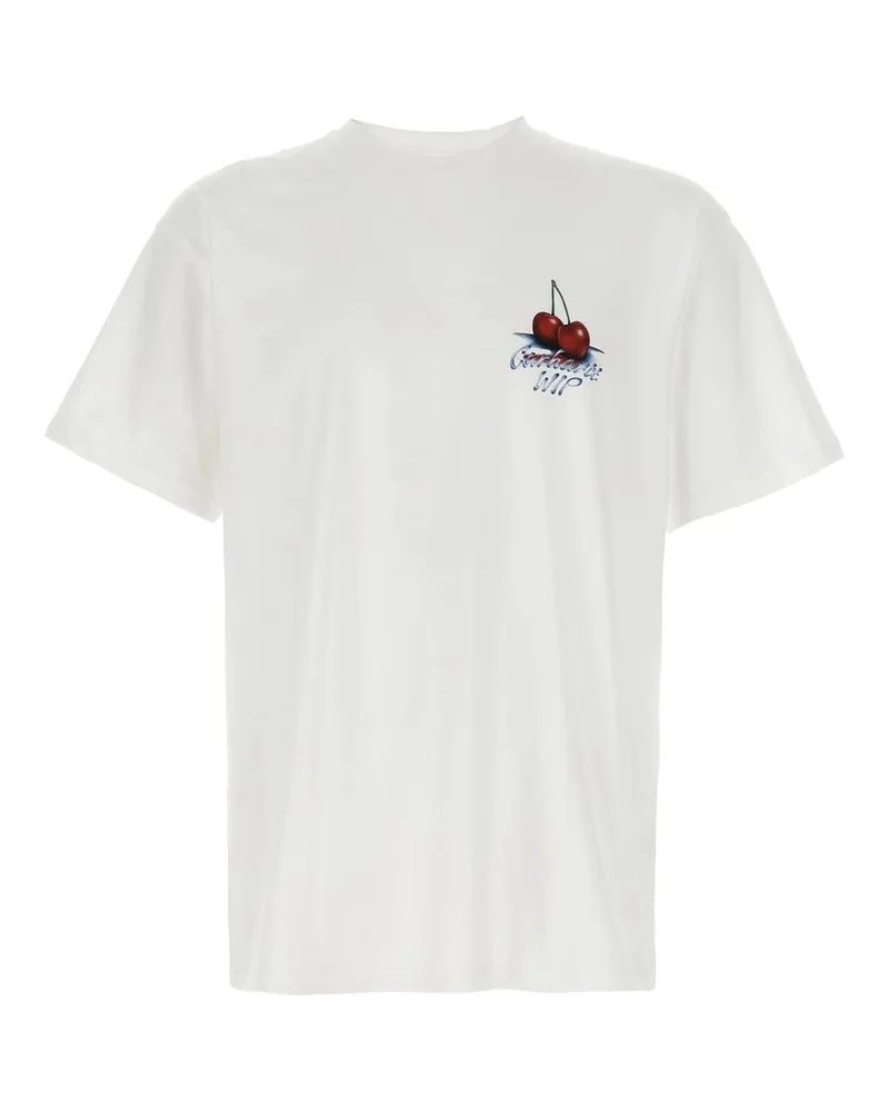 Carhartt WIP T -Shirt S/S Jake Garcia Bianca White