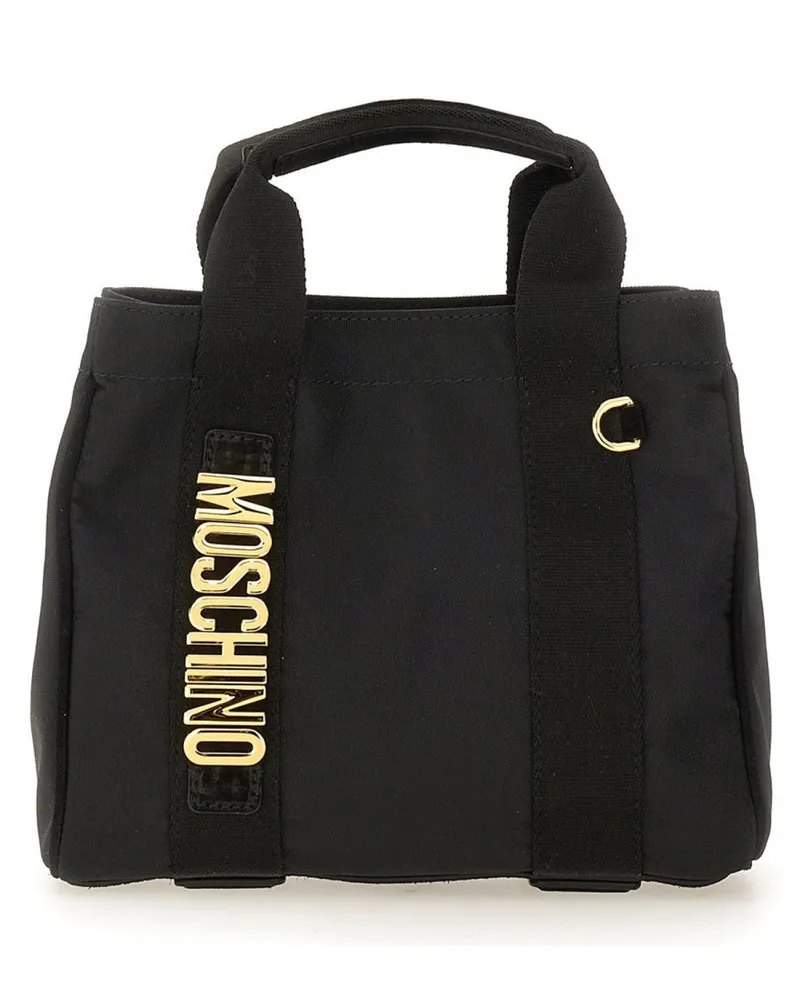 Moschino Tasche mit Logo Black