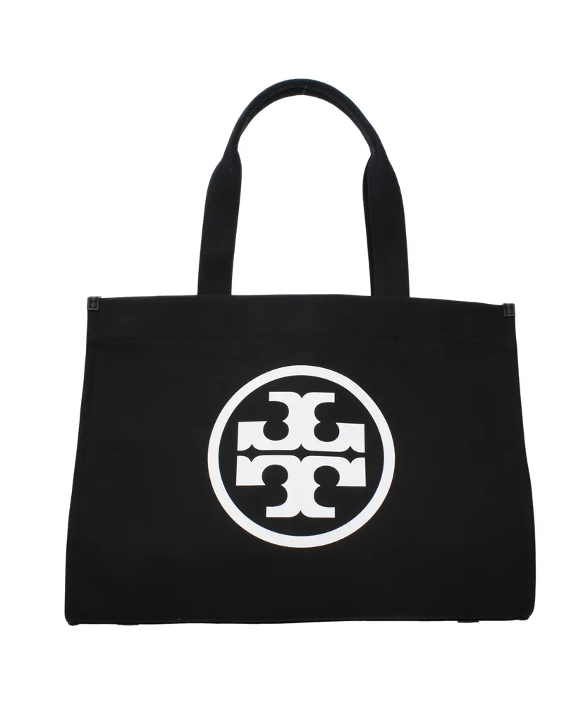 Tory Burch e Umhängetaschen Ella Frau Stoff schwarz -