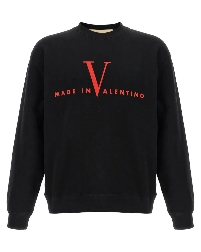 Valentino Garavani Valentino Garavani „Made In Valentino“-Sweatshirt Black