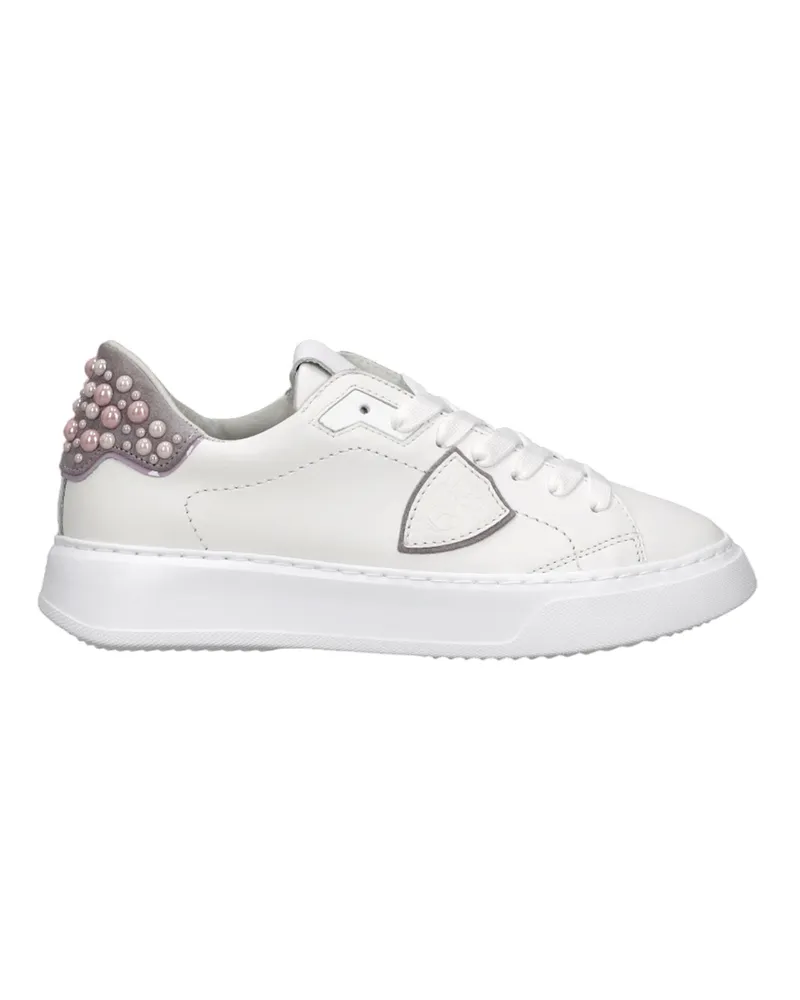 Philippe Model Sneakers Perles_blanc