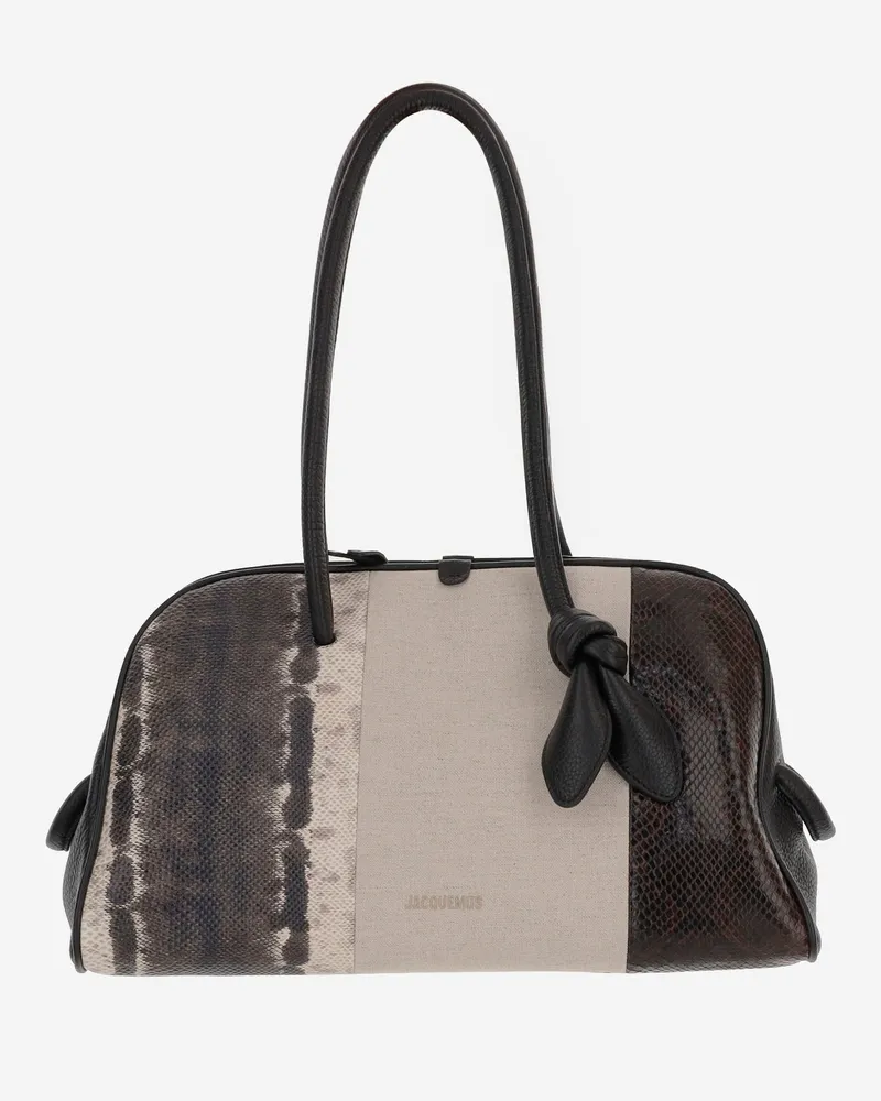 Jacquemus Bowling -Tasche zum Reisen Red
