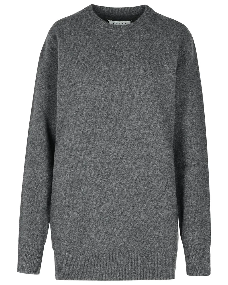 Maison Margiela über 'grauer Wollpullover Grey
