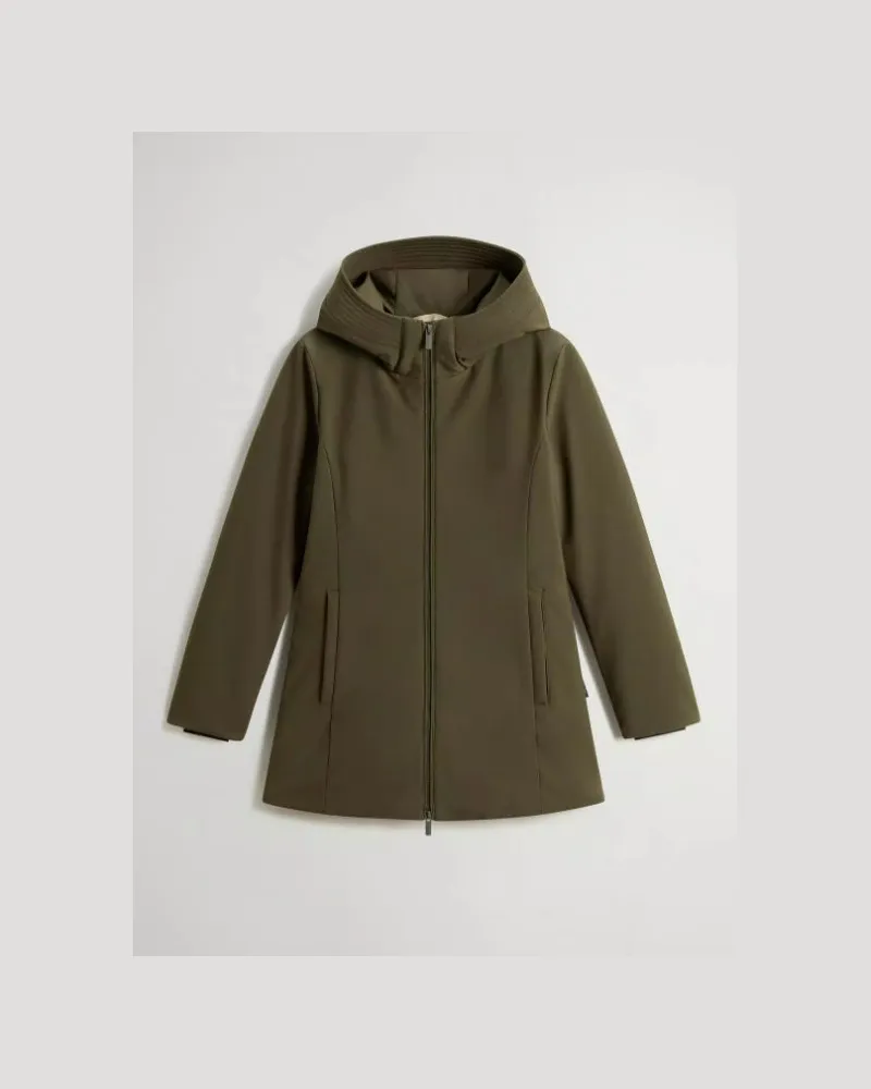 Woolrich New Firth Daunenparka Green