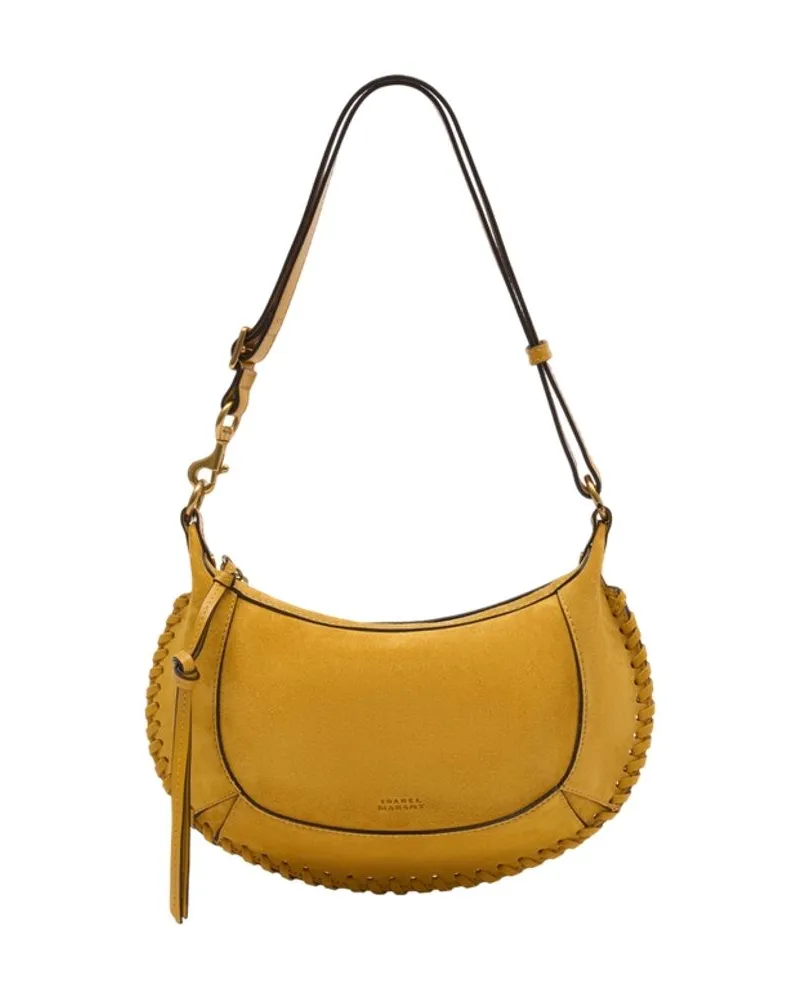 Isabel Marant Oskan Moon Ga Umhängetasche  Leder Gelb Yellow