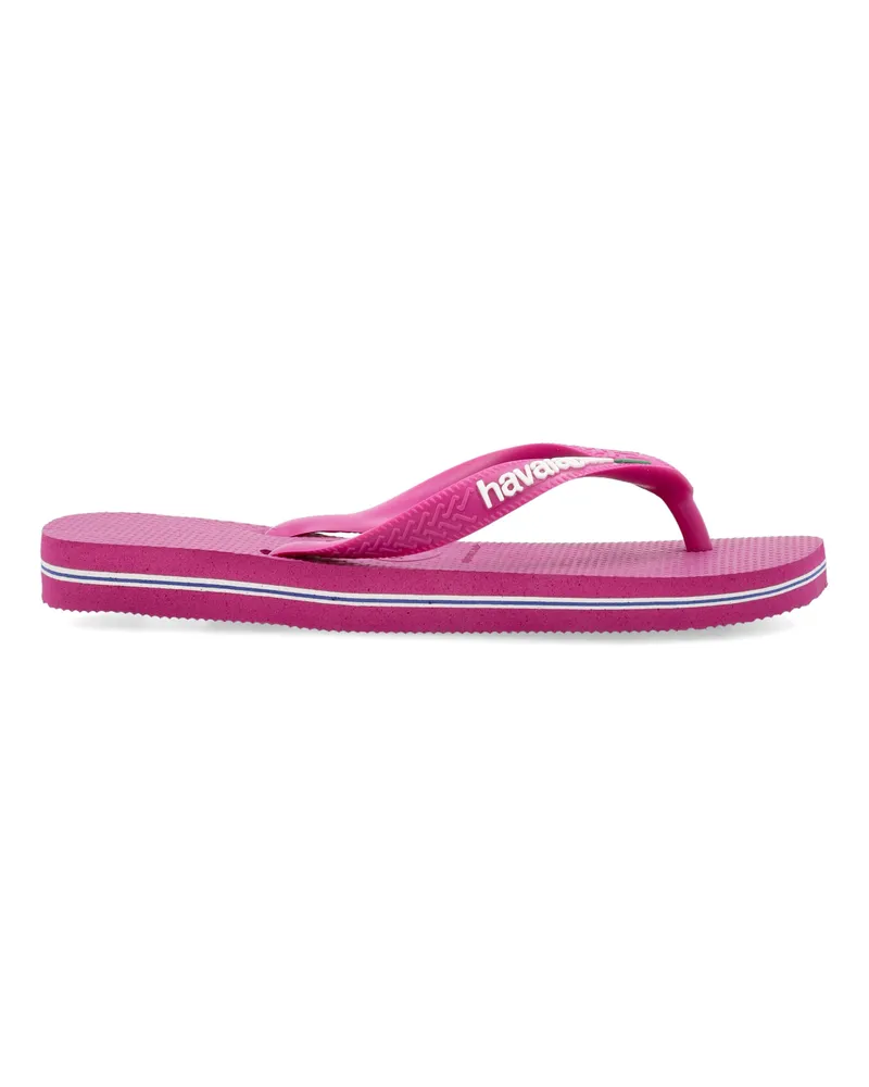 Havaianas flache Schuhe Rose