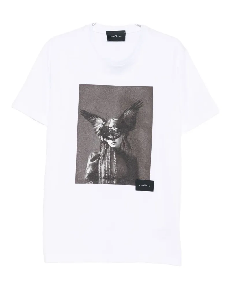 John Richmond T -Shirts und Polos Weiß White