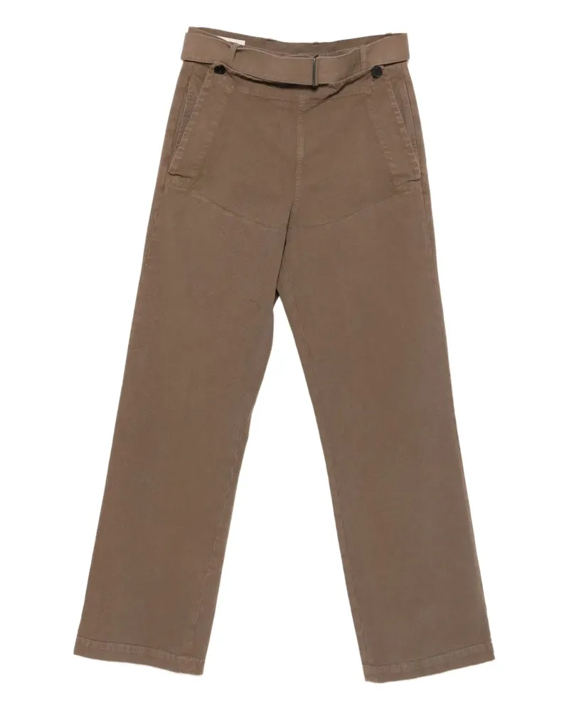 Dries van Noten Trocknen van Note Pennine GD 2043 M.W. Hosen Schlamm 705	mud